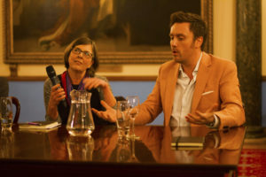 Annie Eaton and Gareth Jones discuss book buyers