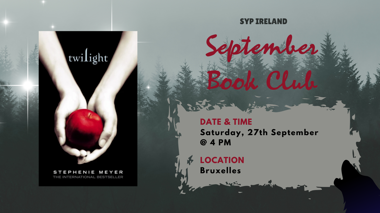 SYP Ireland September Book Club: Twilight