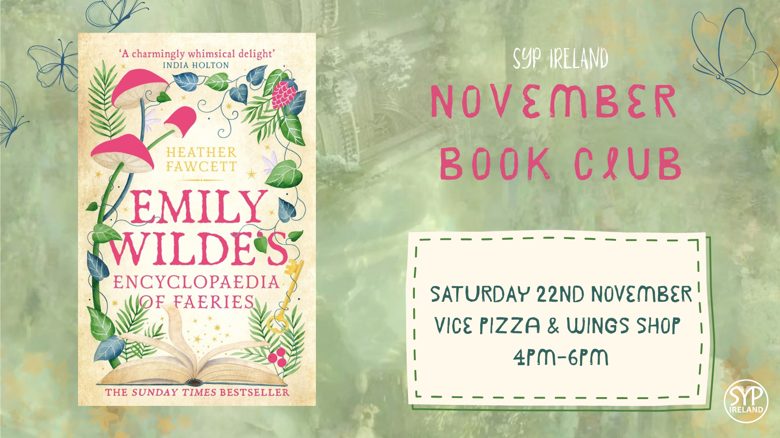 SYP Ireland November Book Club: Emily Wilde's Encyclopaedia of Faeries
