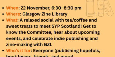 Join Us for a SYP Scotland Social at Glasgow Zine Library!