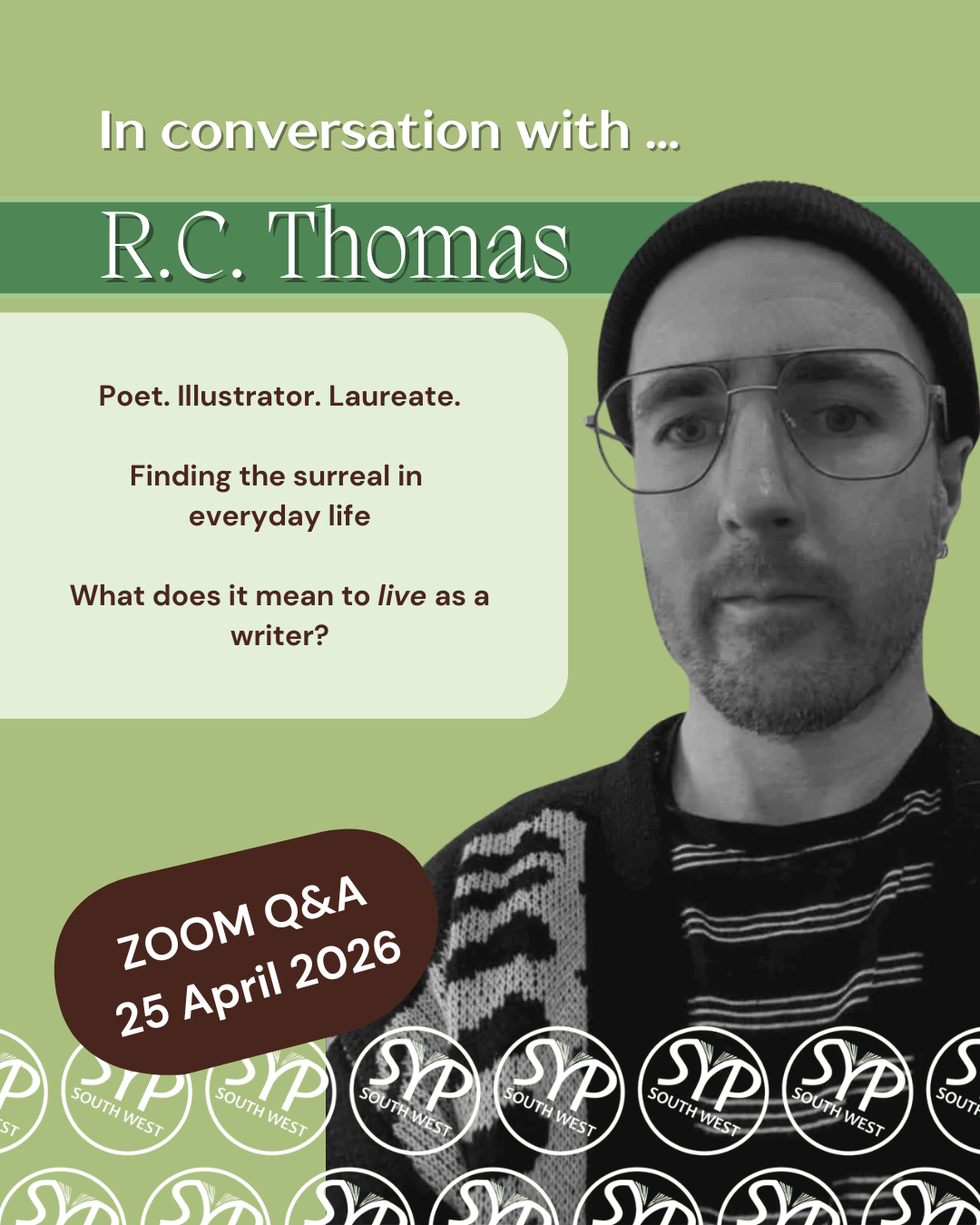 SYP South West: In Conversation with R.C. Thomas (Laureate of Words)