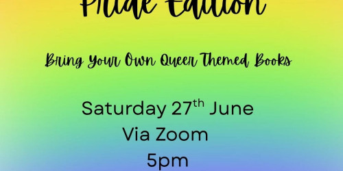 image event syp pride Invitation to the LGBTQ+ bookclub by SYP Ireland
