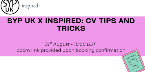 SYP UK X Inspired cv tips and tricks